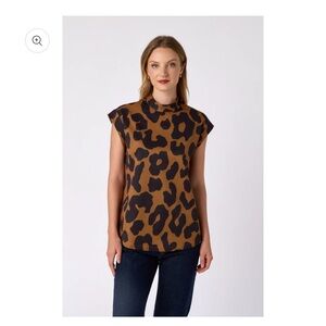 Leon Tunic top- Leopard Print